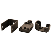 Von Duprin 050330 Mullion Fitting Set, Top and Bottom, For 1654/4954 Mullions, 313 Dark Bronze Anodized Aluminum