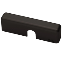 Accentra (Yale) 1100-COV 690 dark bronze door closer cover for 1100 Series with spindle cutout