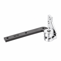 Rixson 117 1/4-LTP Bottom 3/4" Offset Pivot, Less Top Pivot, US26-625 Bright Chrome
