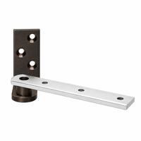 Rixson 127 3/4-LTP Center Hung Side Jamb Attached Pivot, Less Top Pivot, US10B-613 Dark Oxidized Bronze