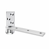 Rixson 127 3/4-LTP Center Hung Side Jamb Attached Pivot, Less Top Pivot, US26-625 Bright Chrome