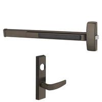 Sargent 12-8813-F-ETB Fire Rated Rim Exit Device, Classroom Function, For 33-36 Inch Width Door, Less Dogging, Less Cylinder, US10B-613 Oil Rubbed Bronze