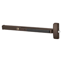 Sargent 16-43-8810-G Rim Exit Device, Multi-Function, Exit Only, Less Trim, Flush End Cap, For 43-48 Inch Width Door, Cylinder Dogging, US10B-613 Oil Rubbed Bronze