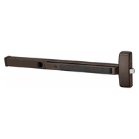 Sargent 16-43-8888-F Rim Exit Device, Multi-Function, Less Trim Exit Only, Flush End Cap, For 33-36 Inch Width Door, Cylinder Dogging, US10BE-613E Dark Oxidized Bronze