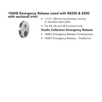 Sargent 8265-LNP Privacy Bedroom or Bath Mortise Lock, P - Lever, LN - Rose, Field Reversible, Grade 1