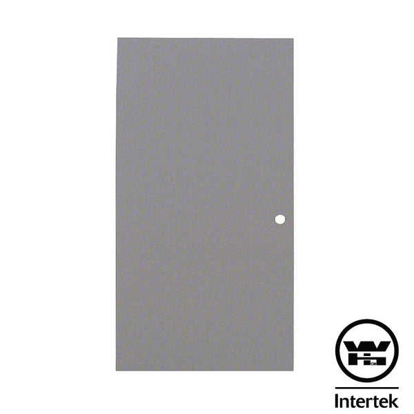 Commercial Flush Steel Door - 3-8 x 7-0 18 Gauge Polystyrene Core