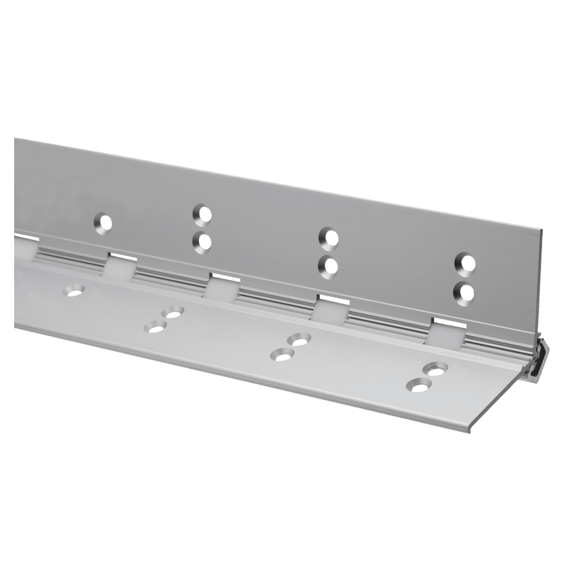Ives 224HD 83 US28 Continuous Hinge, Geared, Full Mortise, 1/16" Inset 83 Clear, Aluminum - Default Title