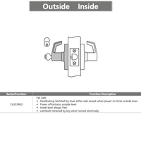 Corbin Russwin CLX33903-123D-626-M08