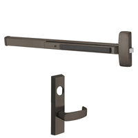Sargent 55-8813-J-ETL Rim Exit Device, Classroom Function, Request To Exit, For 37-42 Inch Width Door, Hex Key Dogging, Less Cylinder, US10B-613 Oil Rubbed Bronze