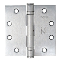 Ives 5BB1 4.5 x 4.5 Inch NRP Ball Bearing Hinge - US26D-652 Satin Chrome (Steel)