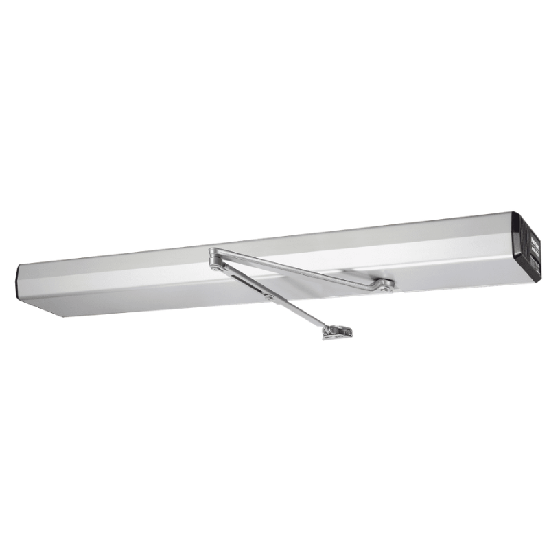 Norton 6231 Low Energy Electromechanical Door Operator, Low Ceiling Push Side Surface Mounting, 689 Aluminum