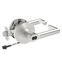 Sargent 70-RX-10XG05-LMW-12V US26D satin chrome cylindrical lever lock, Request to Exit, SFIC less core