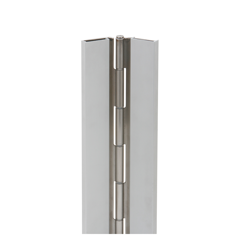 Ives 702 x 83 x SECHM x US32D Continuous Hinge, Pin and Barrel, Full Surface, Non Handed 83 Satin Stainless Steel - Default Title