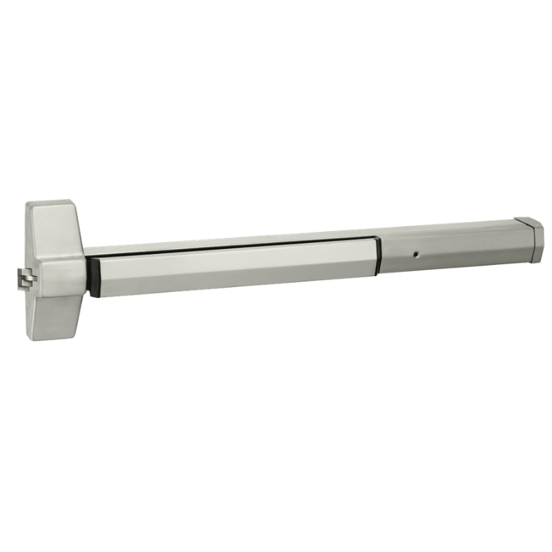 Accentra 7150WS-36-630 rim exit device, exit only, US32D satin stainless steel, hex key dogging, Grade 1