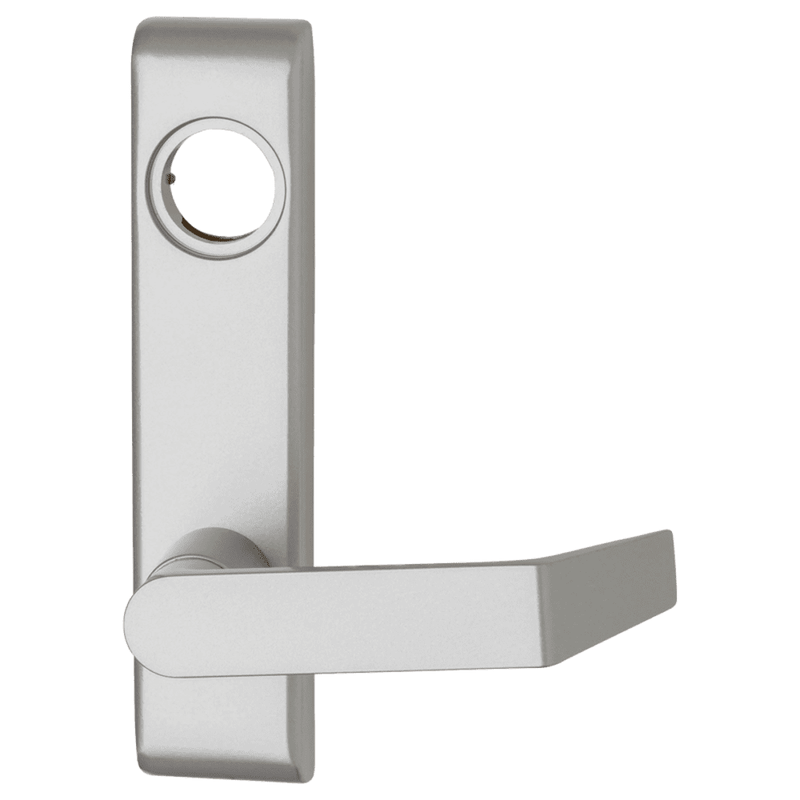 Falcon 912L, Classroom Lever, Dane Lever, For 19 Series Exit Device, SP28 Aluminum Painted Finish