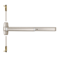 Von Duprin 9847NL-OP-3 Concealed Vertical Rod Exit Device, Nightlatch Function, 36 Inch Device, 80-100 Inch Door Height, US15-619 Satin Nickel