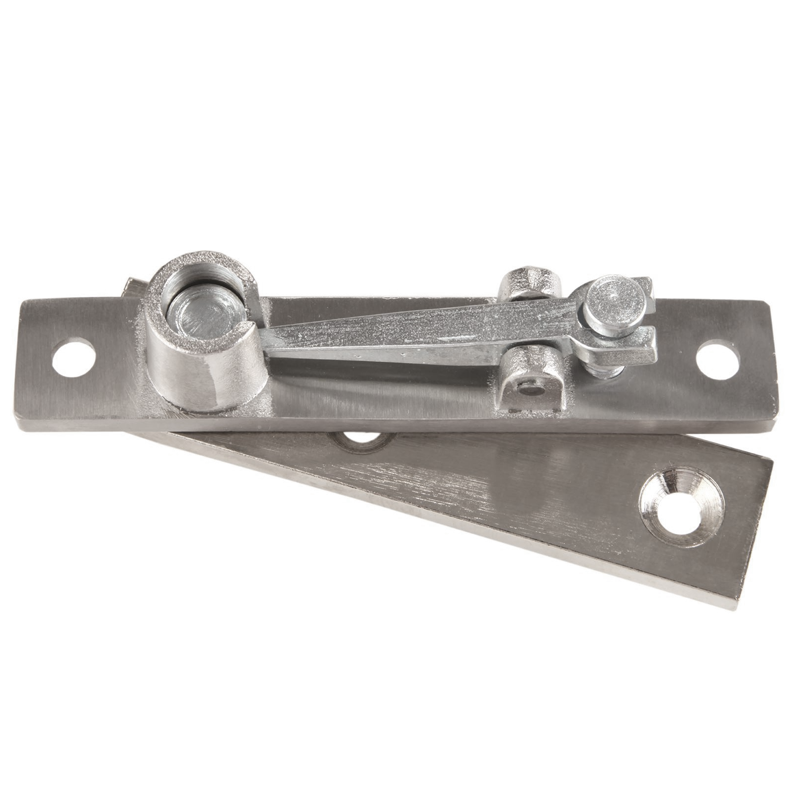 ABH 0321-US32D Center Hung Top Pivot Satin Stainless Steel