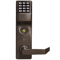 Alarm Lock DL3500 High Security Digital Mortise Lock, Straight Lever Trim