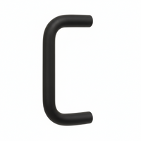 Rockwood BF168-Type 1 Door Pull, 45° Offset, 12" CTC, 13" Overall, 1" Diameter, 2 1/2" Clearance