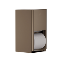 Bradley 5B2-110000-BZ Elvari surface-mounted toilet tissue dispenser, bronze finish, medium-capacity