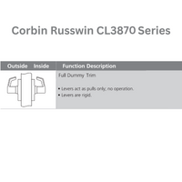 Corbin Russwin CL3870 series
