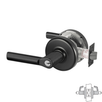 Corbin Russwin CLX3332-106D Cylindrical Lock, Institution Function, Decorative Lever, Multiple Core Options