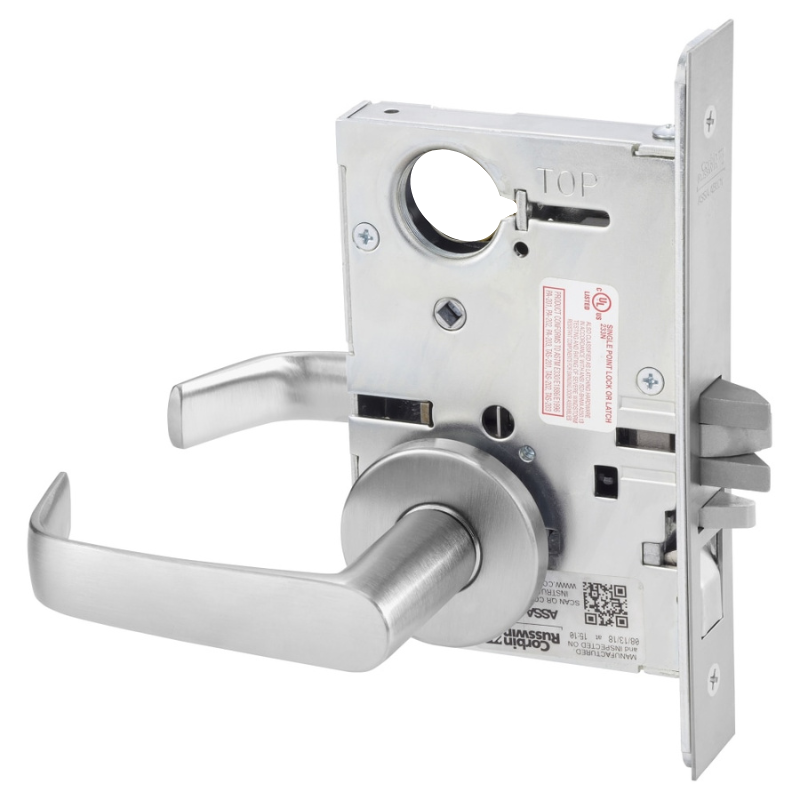 Corbin Russwin ML2051-NSA-LC Entrance or Office Mortise Lock, Newport Corbin Russwin ML2051-NSA-LC Entrance or Office Mortise Lock, Newport