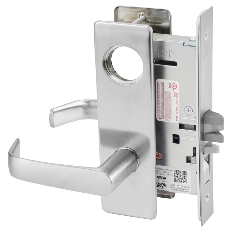 Corbin Russwin ML2051-NSM-LC Entrance or Office Mortise Lock, Newport Corbin Russwin ML2051-NSM-LC Entrance or Office Mortise Lock, Newport