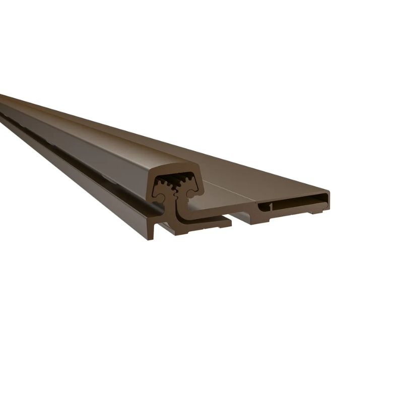 Pemko DFS12-HD1-M PemKonnect Modular Continuous Geared Hinge Extension, Heavy Duty Full Surface, 12" Length, Dark Bronze Aluminum