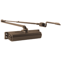 LCN 1261-H-690 surface door closer with hold open arm, dark bronze finish, no cover