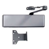 LCN 1461-HW/PA-FPC 689 aluminum surface door closer with hold open arm, parallel arm shoe, full cover
