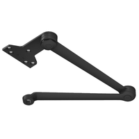 LCN 4110-3049EDA hold open extra duty door closer arm in 693 black finish for 4110 Series closers