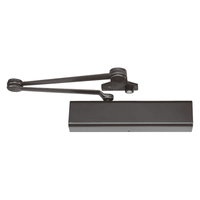 Norton 210-HDN heavy duty surface door closer, tri-mounted non-handed, 690 dark bronze finish