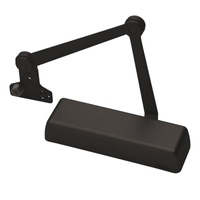 Norton 410XHDN 690 dark bronze heavy duty door closer, push-side, non-hold open arm with removable stop