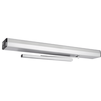Norton 6211-689 low energy door operator in aluminum finish with slide track and rigid arm