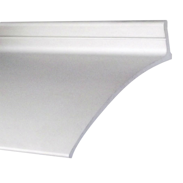 Pemko 346C Top of Door Rain Drip and Strip Clear Aluminum