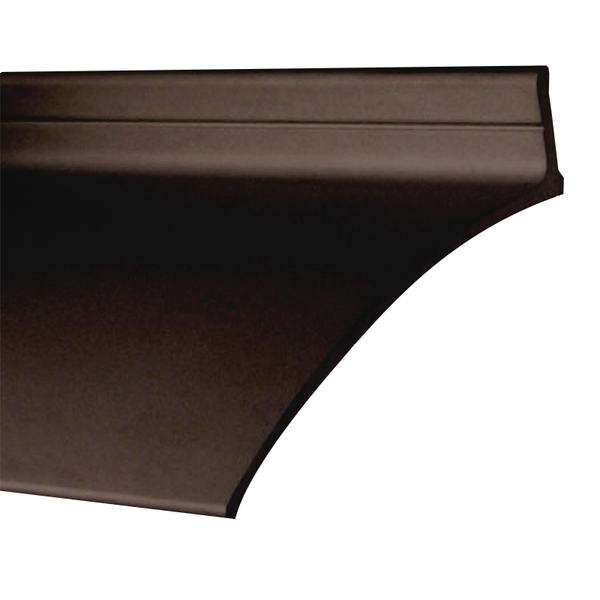 Pemko 346D Top of Door Rain Drip and Strip Dark Bronze Aluminum