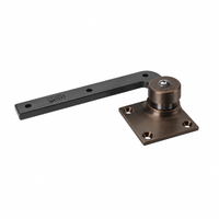 Rixson 117-LTP 3/4" offset bottom pivot in 613 oil-rubbed bronze, less top pivot with mounting arm