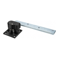 Rixson 147-LTP Bottom 3/4" Heavy Weight Offset Pivot, Less Top Pivot, US19-622 Matte Black