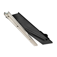 Rixson PH91H BSP overhead concealed door closer, single acting offset hung, hold open, with dress cover plate