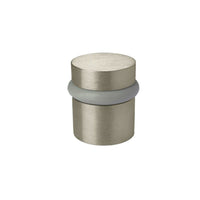 Rockwood 446 Floor Mounted Door Stop, 1 1/4" Diameter Base, 1 1/2" Height, Gray Bumper