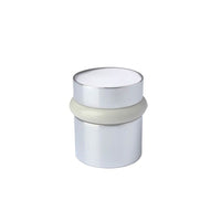 Rockwood 446 Floor Mounted Door Stop, 1 1/4" Diameter Base, 1 1/2" Height, Gray Bumper