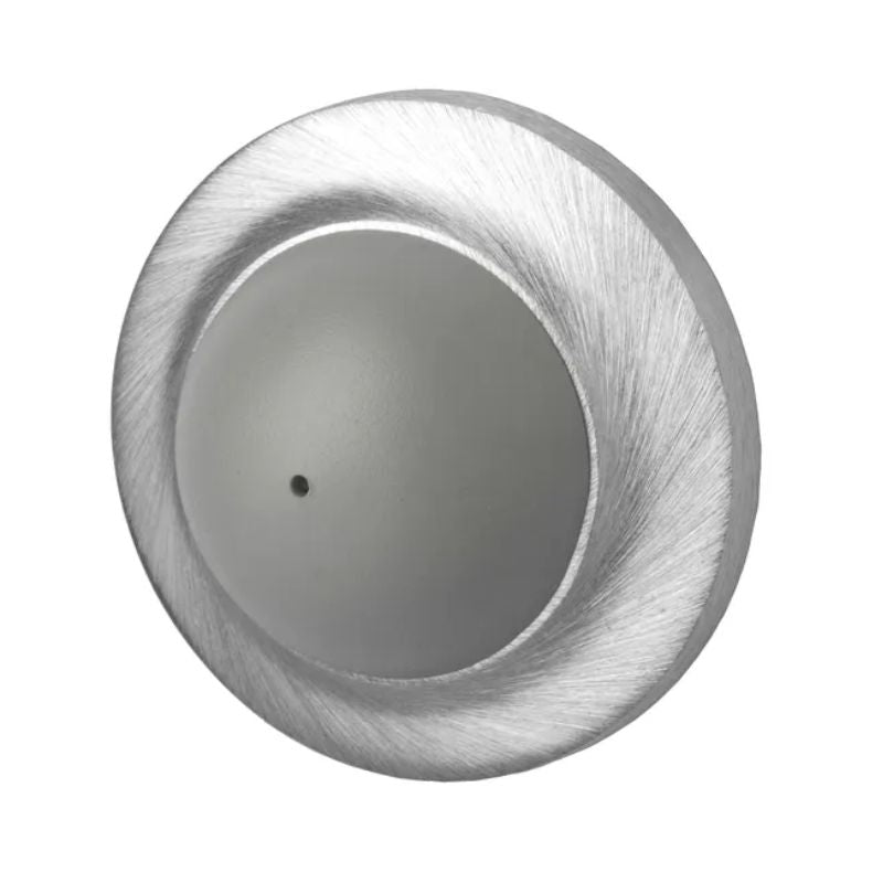 Rockwood 400 Convex Solid Cast Brass Wall Stop, Concealed Mounting