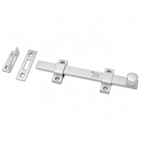 Rockwood 580-8 8" Surface Bolt in US26D finish
