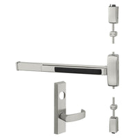 Sargent 56-70-8706G-ETL-84 Storeroom Surface Vertical Rod Exit Device, Electric Latch Retraction, ETL Trim, 84" Dr Ht, 43"-48" Dr Widths