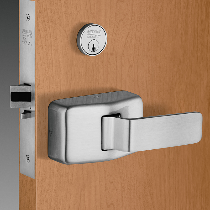 Sargent 7867-PT-US32D Institutional Privacy Mortise Lock, Push/Pull Tr