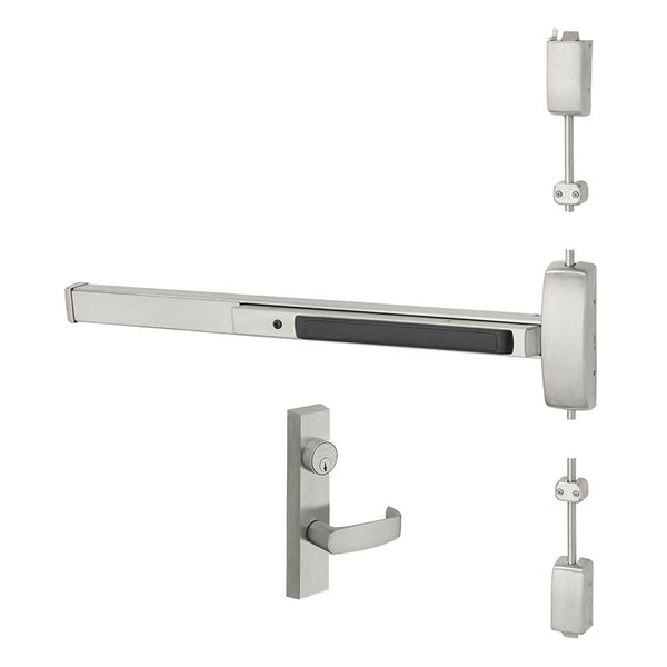 Sargent 8713-J-ETL-96-US32D Surface Vertical Rod Exit Device