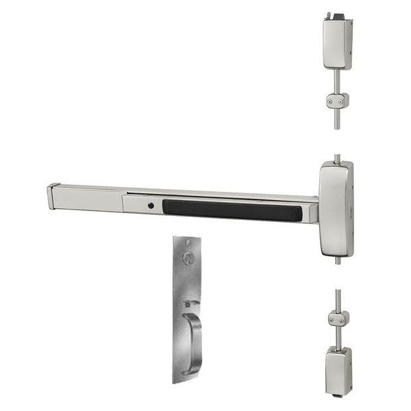 Sargent 8763-F-PTB-US32D Surface Vertical Rod Exit Device