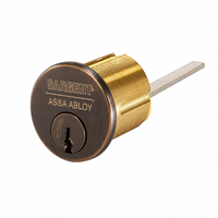 Sargent 34 LA KD Rim Cylinder - LA Keyway, Keyed Different, 6 Pin - 34-LA-US10BL