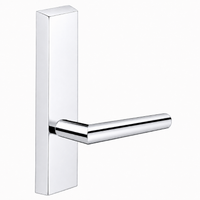 SARGENT 710-ETMI dummy lever trim, US26 polished chrome, rectangular escutcheon for 80 Series exit devices